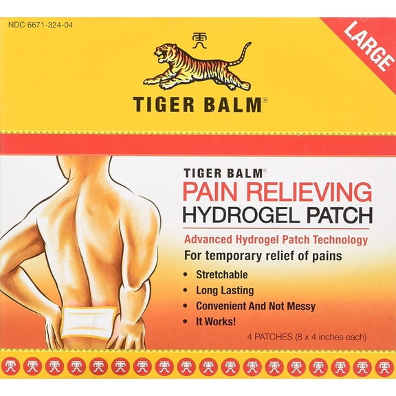 Tiger Balm Patch Large 4 Each