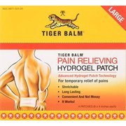 Tiger Balm Pain Relieving Patch Large 4 Each 4 Count Pack of 3