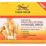 Tiger Balm Pain Relieving Patch Large 4 Each Pack of 3