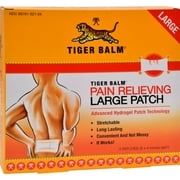 Tiger Balm Patch Large 4 Each Pack of 6