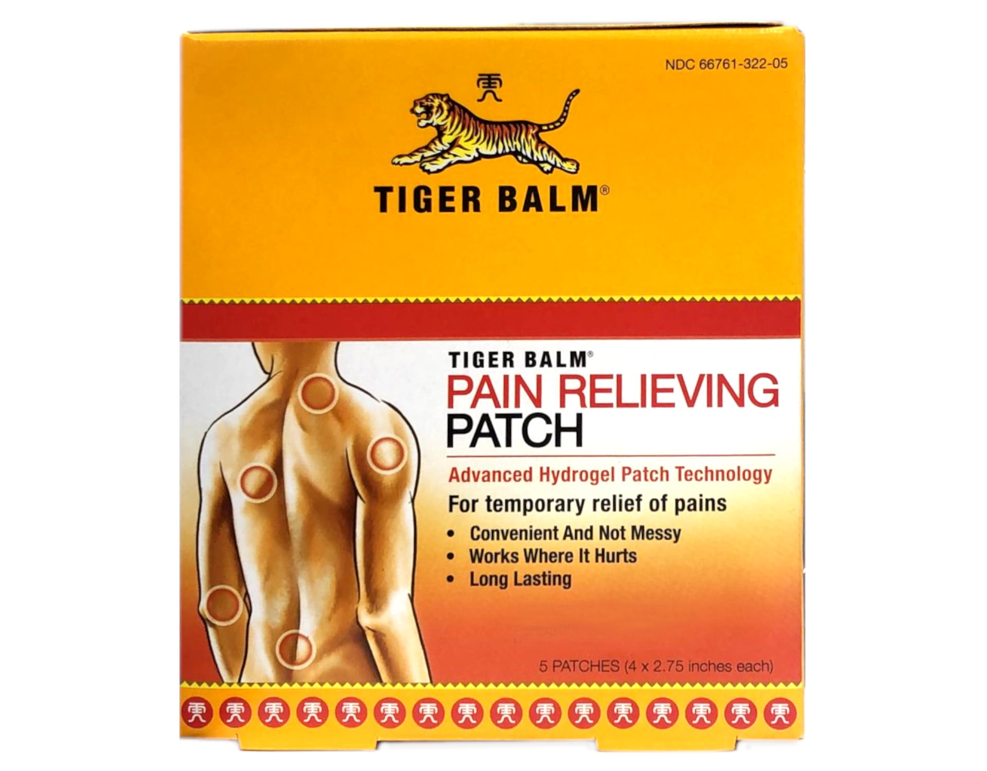 Tiger Balm Patches 5 Each (Pack of 6)