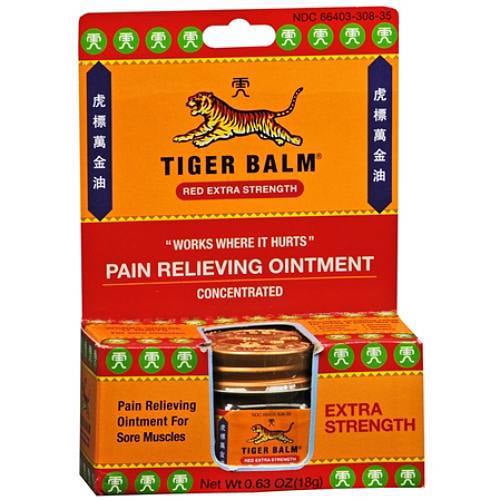 Tiger Balm Red EXTRA STRENGTH Pain Relieving Ointment