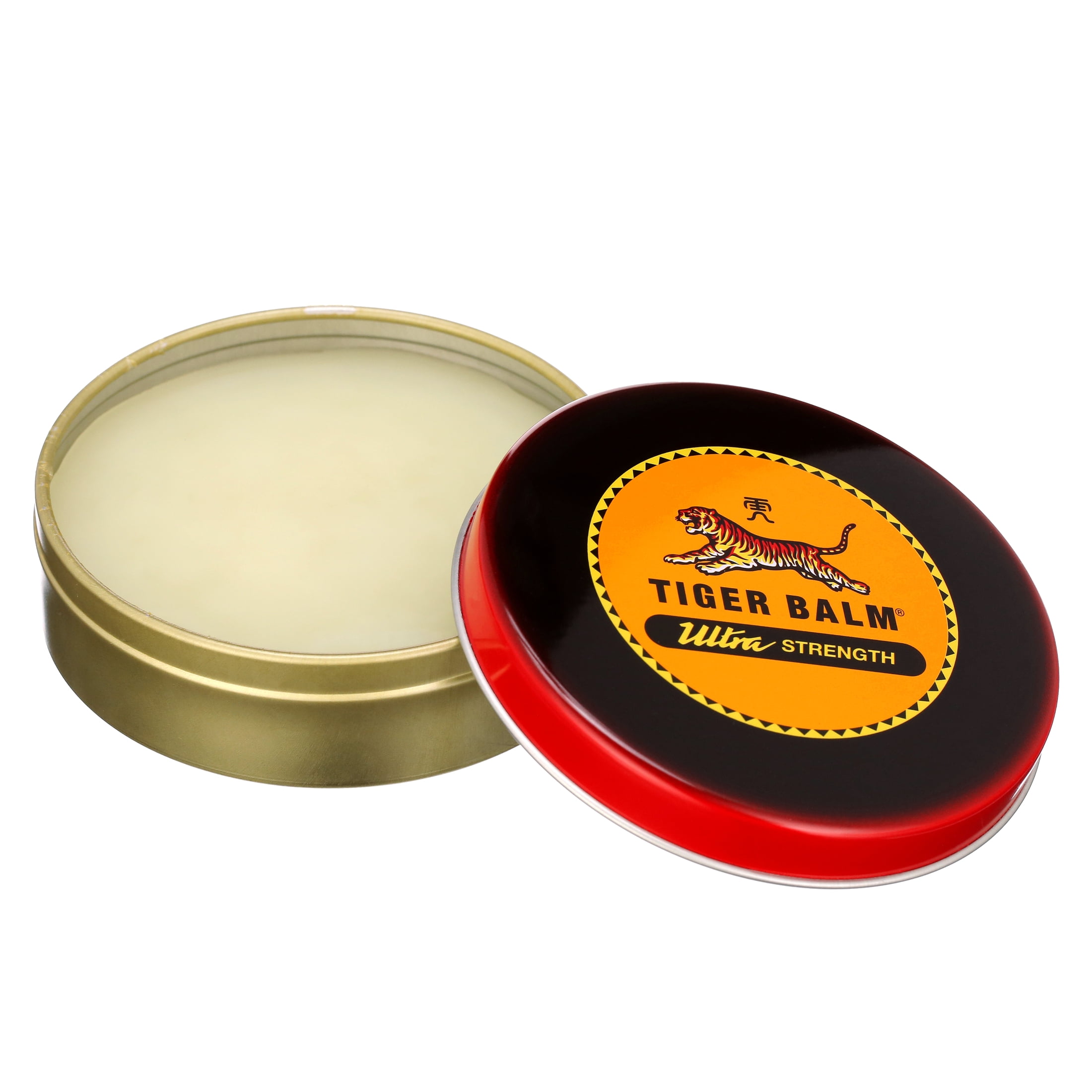 Tiger Balm Ultra Strength Pain Relief Ointment, 50g Tin, Relieves Backaches, Sore Muscles, Strains