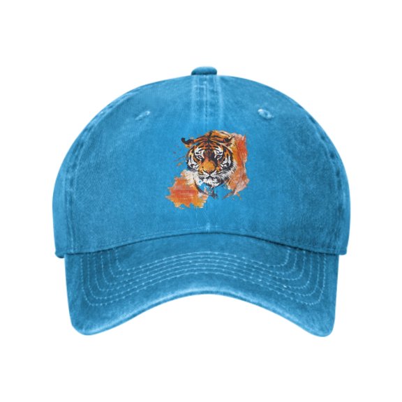 Tiger Baseball Caps for Men Women Adjustable Casual Trucker Hats for Fishing Outdoor Activities Fashion Hats