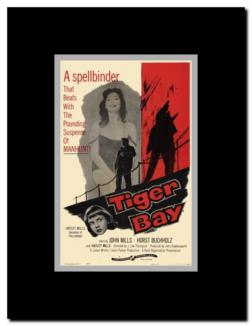 Tiger Bay Framed Movie Poster
