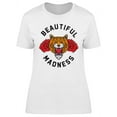 thumbnail image 1 of Tiger Beautiful Madness T-Shirt Women -Image by Shutterstock, Female Medium, 1 of 2