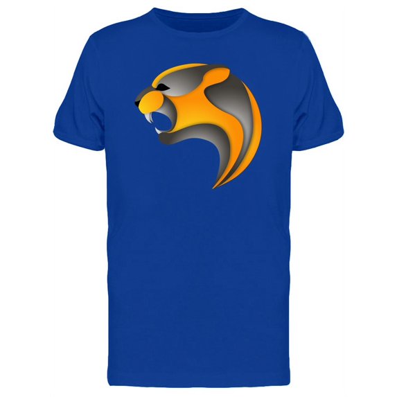 Tiger Bicolor Logo T-Shirt Men -Image by Shutterstock, Male Medium