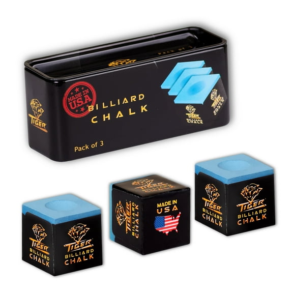Tiger Billiard Chalk Blue 3 pcs