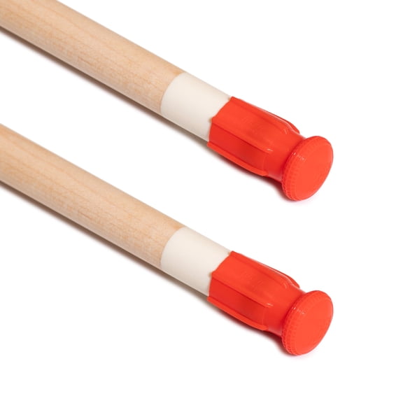 Tiger Billiard Pool Cue Tip & Ferrule Protectors – Premium Silicone Shaft Guards (2-Pack) – Fits 9–13.5 mm Cue Tips – Protects Tip & Ferrule – Ruby