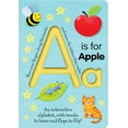 thumbnail image 1 of A Is for Apple: An Interactive Alphabet with Tracks to Trace and Flaps to Flip! (Board Book), 1 of 2