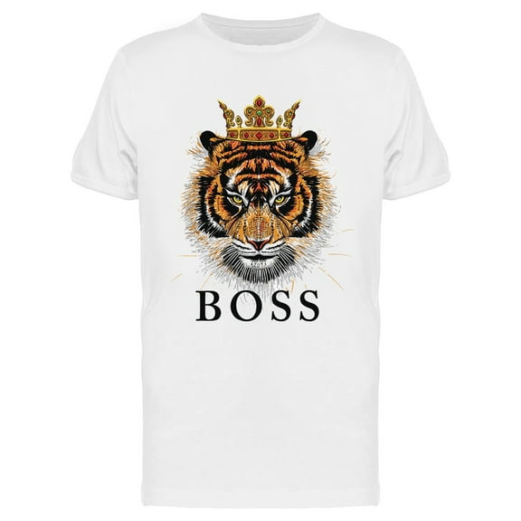 Tiger Boss T-Shirt Men -Image by Shutterstock, Male Small