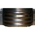thumbnail image 1 of Tiger Brand Jack Post AW-12R Round Window Well Area Wall, 22-Ga. Galvanized Steel, 12-In., 1 of 2