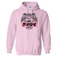 thumbnail image 1 of Tiger Bride Hoodie Sweatshirt Unisex 3X-Large Pink, 1 of 5
