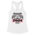 thumbnail image 1 of Tiger Bride Tank Top Fitted Racerback Women's Large White, 1 of 5