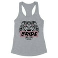 thumbnail image 1 of Tiger Bride Tank Top Fitted Racerback Women's Medium Heather Grey, 1 of 5