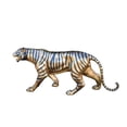 thumbnail image 1 of Nifao Tiger Bronze Statue with Black and Black and Gold Finish – Garden Outdoor Decor Sculpture, 80"L x 15"W x 34"H, 1 of 9