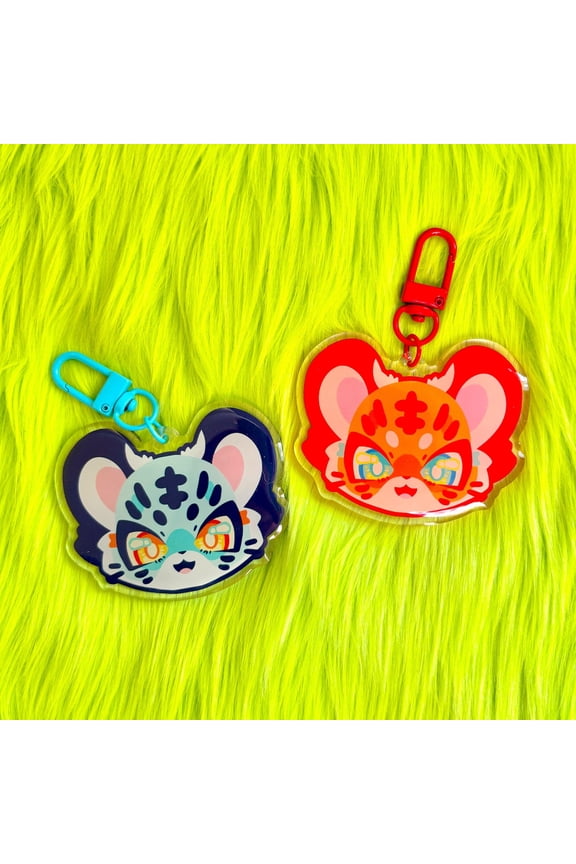 Tiger Charms (1 keychain)