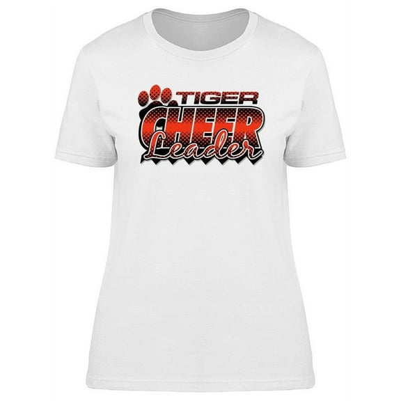 Tiger Cheerleader Team T-Shirt Women -Image by Shutterstock, Female Large