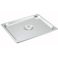thumbnail image 1 of Tiger Chef 1/2 Half Size Stainless Steel Steam Table Pan Cover, Solid Half Size Non-Stick Surface Steam Pan Lids With Handle, 1 of 1