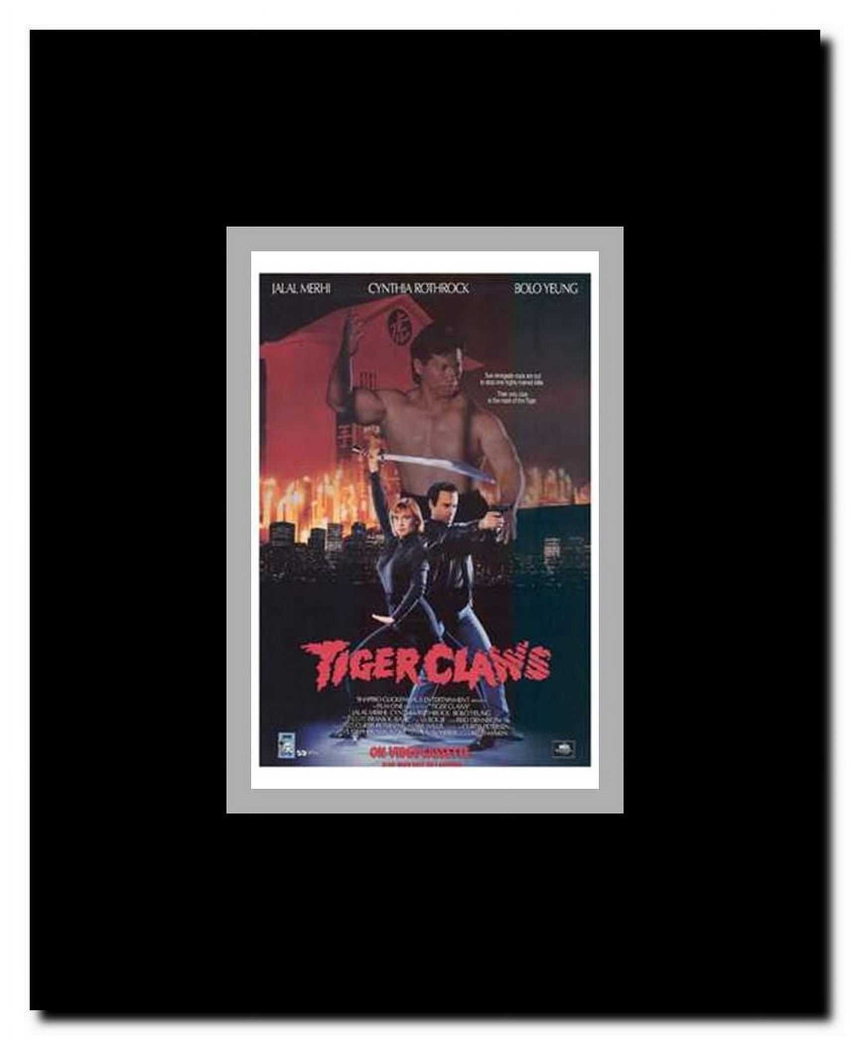 Tiger Claws Framed Movie Poster