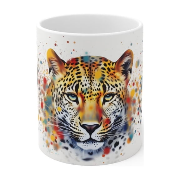 Tiger Coffee mug, Artistic Tiger Design, Gift Idea, Animal mug, Ary Mug, Gift Idea, Favorite mug, Gift her, Unique Mug.
