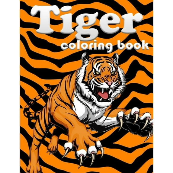 Tiger Coloring Book