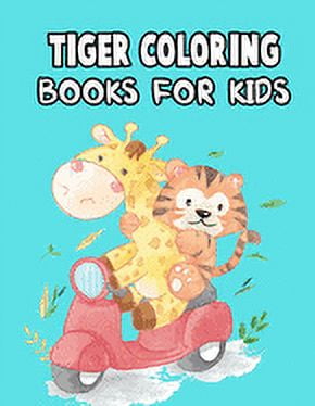 Tiger Coloring Books For Kids : Tigers Coloring Book 1 (Volume 1) (Paperback)