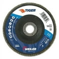 thumbnail image 1 of Tiger Disc Abrasive Flap Disc, 6 in dia, 60 Grit, 7/8 Arbor, 10200 rpm, Type 29 | Bundle of 2 Each, 1 of 1