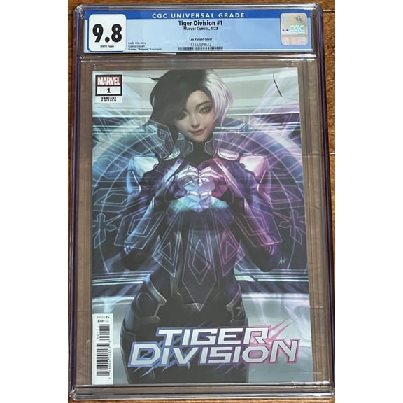 Tiger Division #1 - CGC 9.8 Comic Book