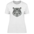 thumbnail image 1 of Tiger Doodle T-Shirt Women -Image by Shutterstock, Female XX-Large, 1 of 2