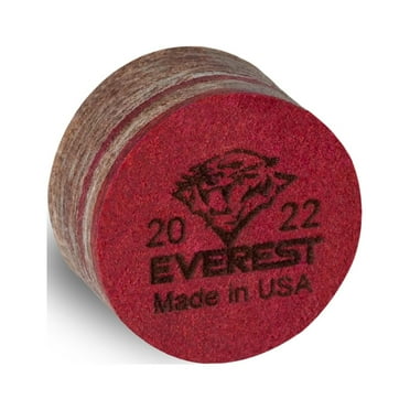 Tiger Everest Laminated Pool Billiard Cue Tip