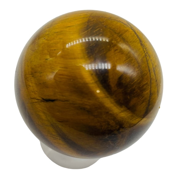 Tiger Eye Collectors 205g Sphere | 2.1" | Gold , Brown | 1 Display Specimen |