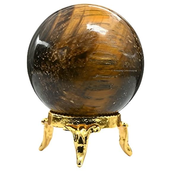 Tiger Eye Crystal Ball Sphere 2" Inches