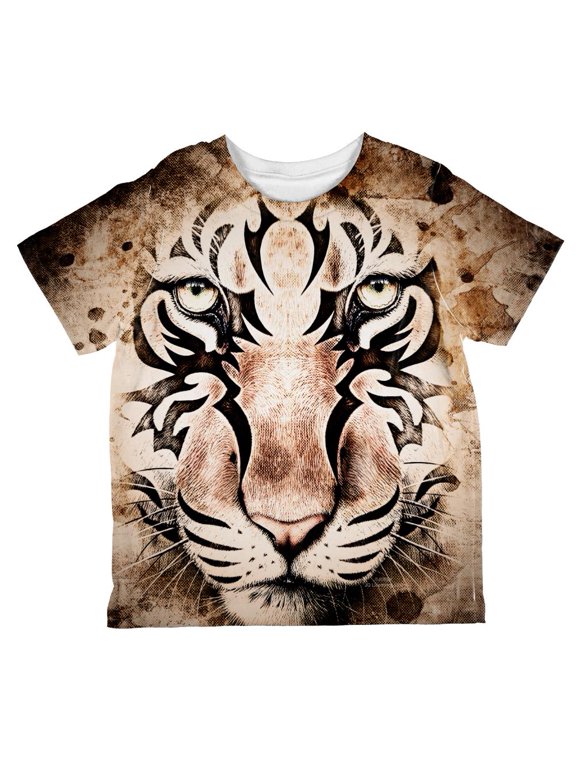 Tiger Eye Ghost And The Darkness All Over Toddler T Shirt Multi 2T