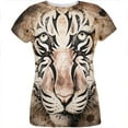 thumbnail image 1 of Tiger Eye Ghost And The Darkness All Over Womens T Shirt Multi SM, 1 of 2