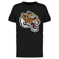 thumbnail image 1 of Tiger Face Mascot Tattoo T-Shirt Men -Image by Shutterstock, Male Medium, 1 of 2