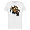 thumbnail image 1 of Tiger Face Mascot Tattoo T-Shirt Men -Image by Shutterstock, Male Small, 1 of 2