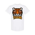 thumbnail image 1 of Tiger Face Sport Mascot T-Shirt Men -Image by Shutterstock, Male Medium, 1 of 2