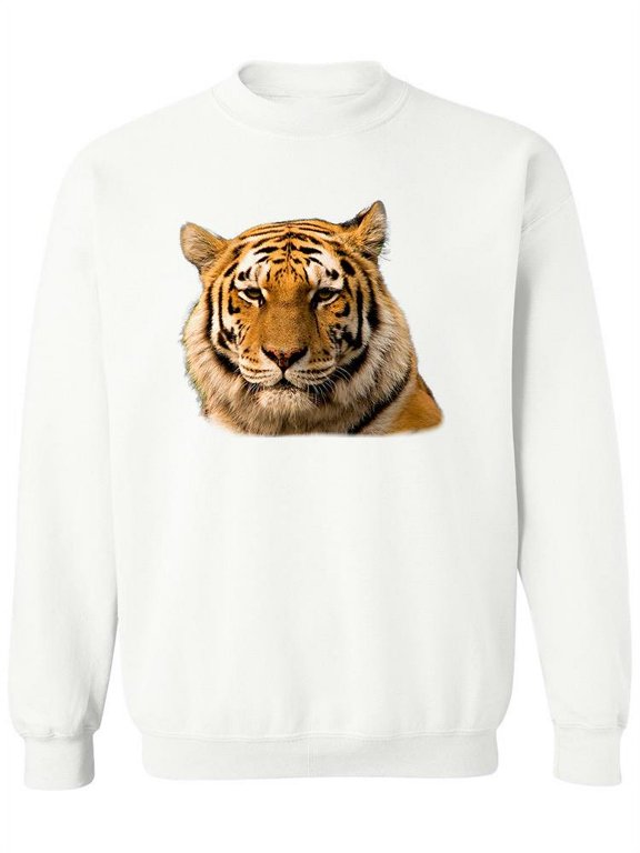 Tiger Face Sweatshirt Women -SPIdeals Designs, Female 5X-Large