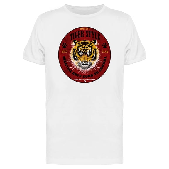 Tiger Fashion Style T-Shirt Men -Image by Shutterstock, Male x-Large