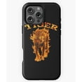 thumbnail image 1 of Tiger Fire Flame Art Phone Case for iPhone 16 15 14 13 12 11 Pro Max, 1 of 2