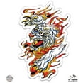 thumbnail image 1 of Tiger Flames - 12" Vinyl Sticker Waterproof Decal, 1 of 1