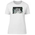 thumbnail image 1 of Tiger Glitch Style T-Shirt Women -Image by Shutterstock, Female XX-Large, 1 of 4