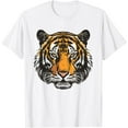 thumbnail image 1 of Tiger Graphic Animal Lover Zoo Softstyle Unisex T-Shirt,White Color,Size 4T, 1 of 5