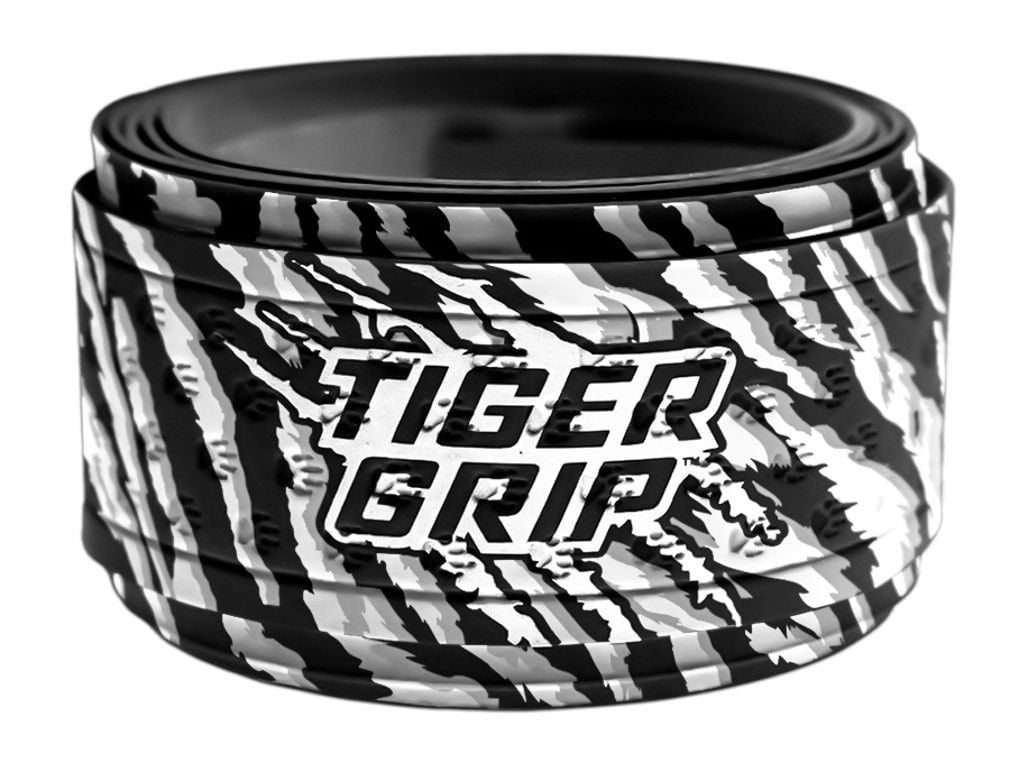 Tiger Grip Bat Wrap/Bat Tape for Baseball and Softball 1.1mm Black