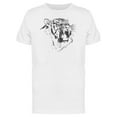 thumbnail image 1 of Tiger Growling Hand Drawn T-Shirt Men -Image by Shutterstock, Male Large, 1 of 4