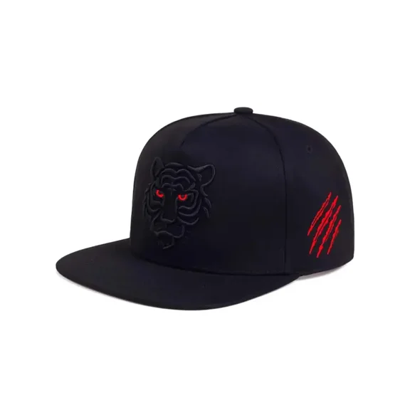 Tiger Hat, Funny Embroidered Baseball Cap, Adjustable Unisex Hat for Casual Wear Street Fashion and Parties, Perfect Gift