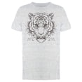 thumbnail image 1 of Tiger Head Ornament Tee Men's -Image by Shutterstock, 1 of 1