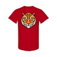 thumbnail image 1 of Tiger Head Pop Art T-Shirt Men -Image by Shutterstock, Male Large, 1 of 2