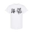 thumbnail image 1 of Tiger Head Sketchs T-Shirt Men -Image by Shutterstock, Male 3X-Large, 1 of 2